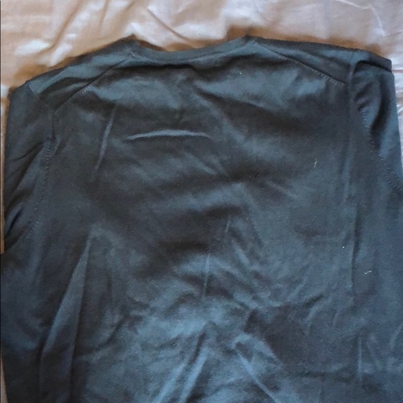 Dark Navy Cotton Sweater - Picture 4 of 4